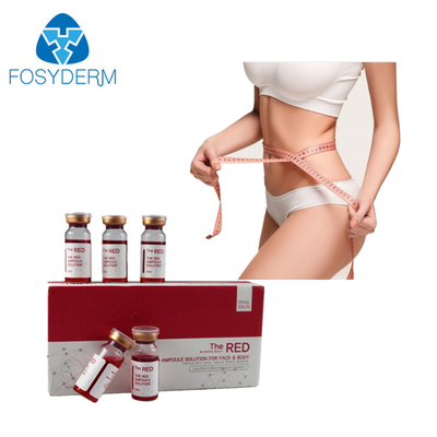 Lipolyse de Fosyderm amincissant l'acide hyaluronique injectable de solution