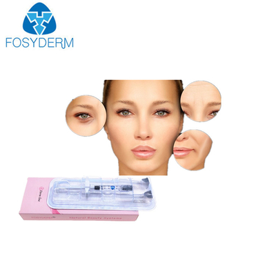 Remplisseur cutané injectable d'acide hyaluronique de calcium pour le plastique facial