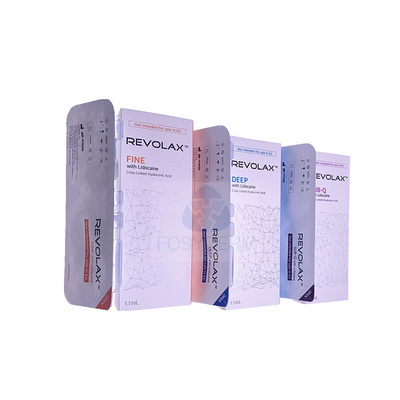 Remplisseur cutané d'acide hyaluronique injectable profond fin du sous-marin Q de Revolax pour la lèvre