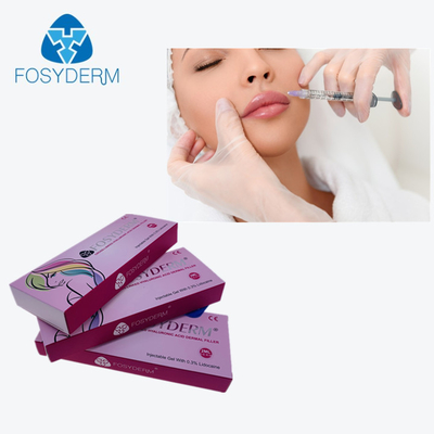 Le remplisseur cutané lié croisé 2Ml Derm d'ha pour réaliser l'amélioration de lèvres injectent par