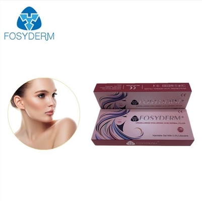Remplisseur injectable 24mg/ml de lèvres de nez de gel cutané de remplisseur de Fosyderm ha