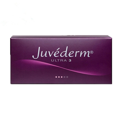 Juvederm ultra 3 1 ml * 2 injections cutanées de lèvre de remplisseur d'acide hyaluronique
