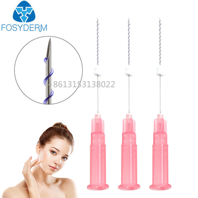 Fesses absorbables d'ascenseur de fil de la Corée PDO de vis mono pour le serrage de corps