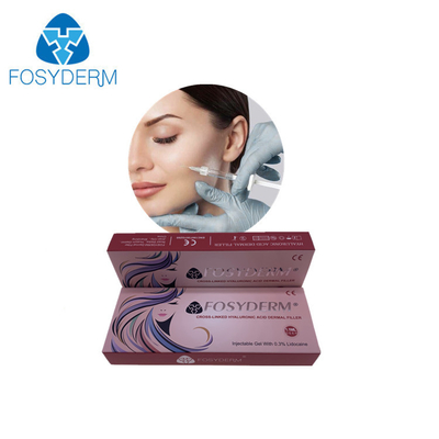 remplisseur cutané cosmétique de 1ml 2ml pour le CE profond d'injection de gel d'ha de rides