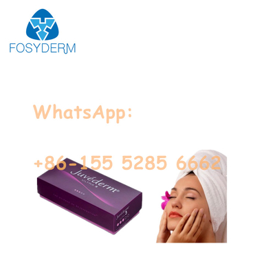 Gel cutané d'acide hyaluronique de remplisseurs de lèvre de Juvederm 2*1ml pour le visage