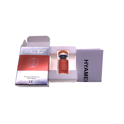 Injection du type A de toxine de HYAMELY  pour lisser les lignes fines sur le visage