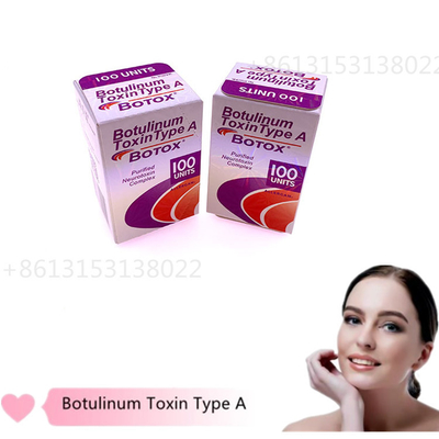 injection anti-vieillissement  de BTX des anti rides 100iu