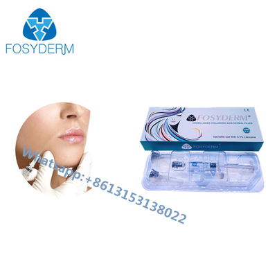Acide hyaluronique lié croisé dans les remplisseurs 1ml cutané de lèvre