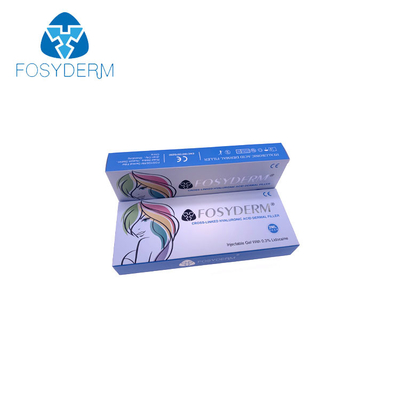 injection de remplisseur de gel de l'acide hyaluronique 2Ml pour les lignes profondes de réparation de nez