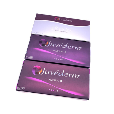 Remplisseur cutané 2x1ml d'acide hyaluronique injectable de Juvederm Voluma